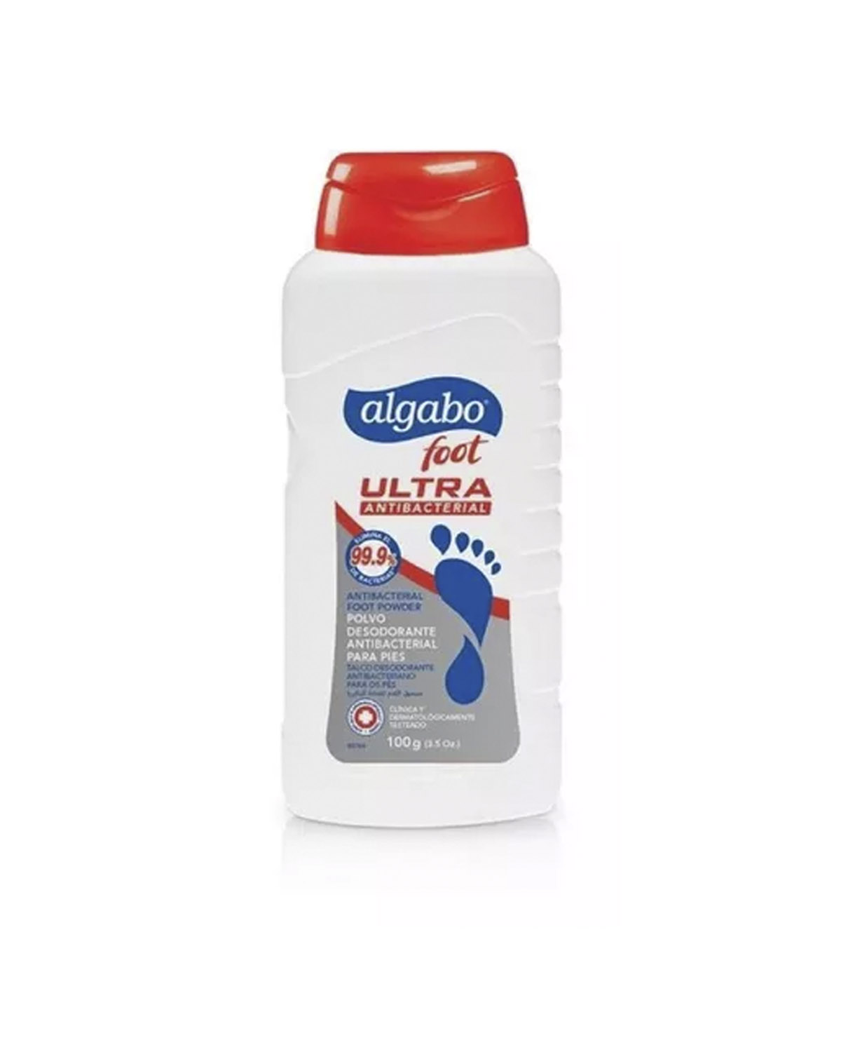 Talco Algabo Foot Ultra Antibacterial P/Pies 100 Gr